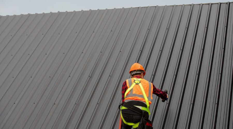 Professional metal roof installation in Ridgecrest, CA